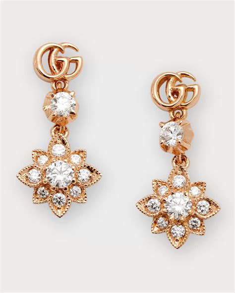 gucci ohrringe glitzer|Gucci gold earrings sale.